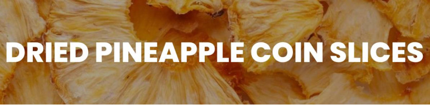 Dried Pineapple Coin Slices