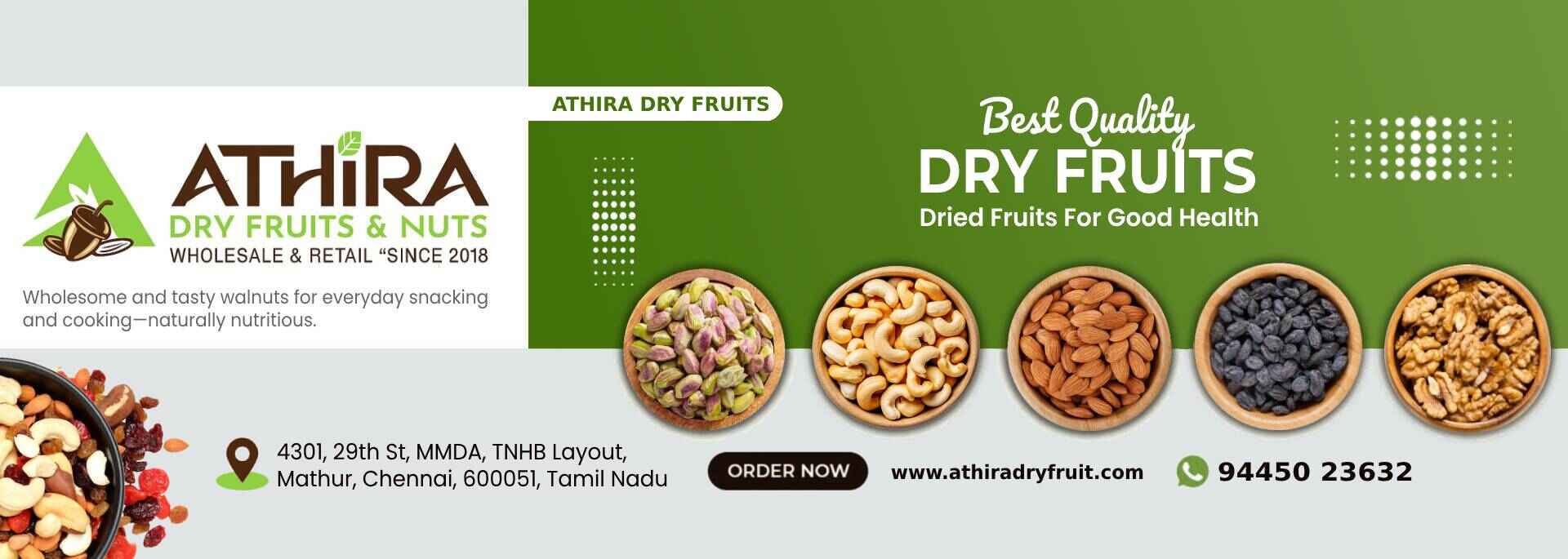 Dried fruits for good health